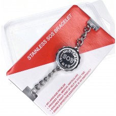 Silver SOS Bracelet 