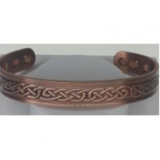 Copper Rope Knot Bangle